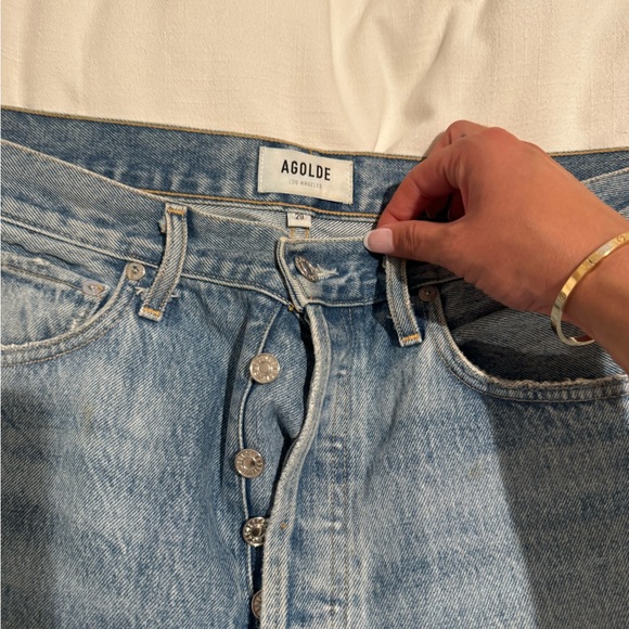 AGOLDE 90s Mid Rise Straight Fit Jean - Used - Picture 5 of 5